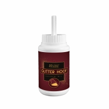 Olej do kopyt z brokatem Glitter Hoof Golden Oil Horse 550ml